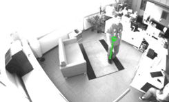 sens@home: Detection of a Standing Person